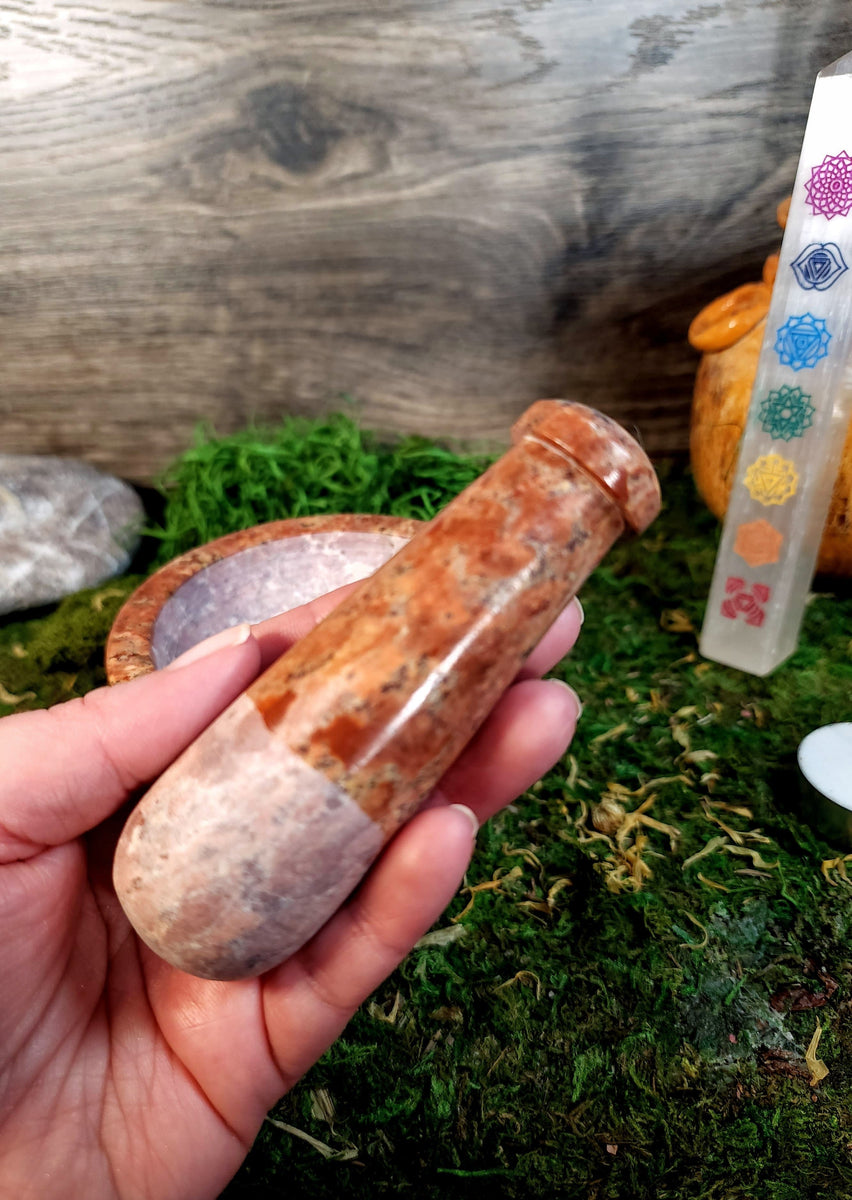 Stone Mortar and Pestle Molcajete