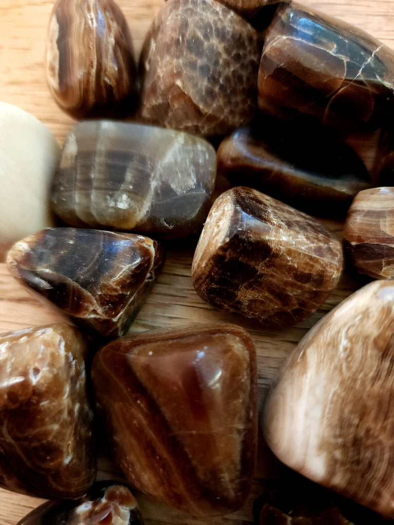Crystals, Stones, & Gems Chocolate Calcite Tumbles