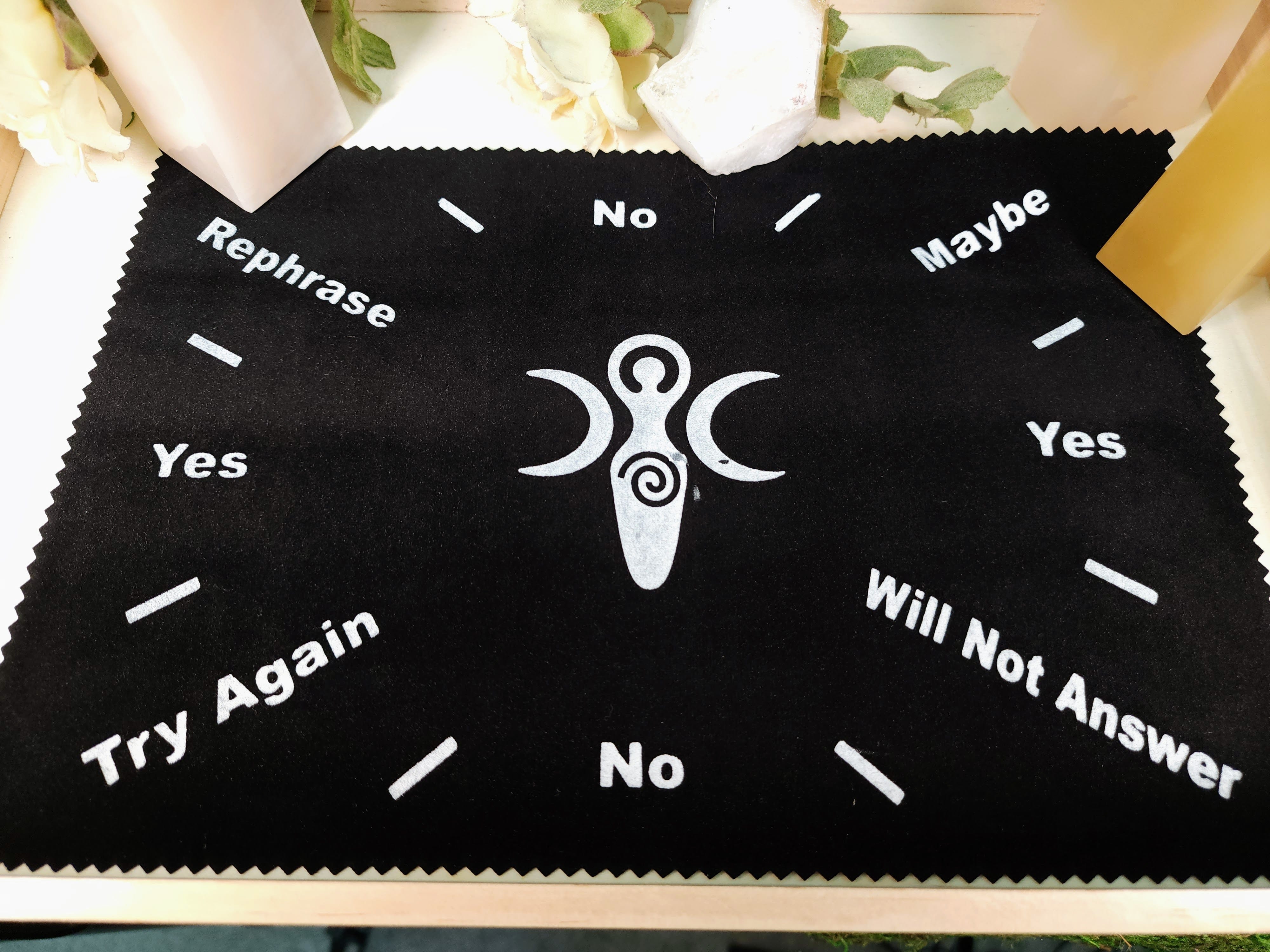 Goddess of Earth Pendulum Mat | Divination Gaia Pendulum Mat – House 9 ...