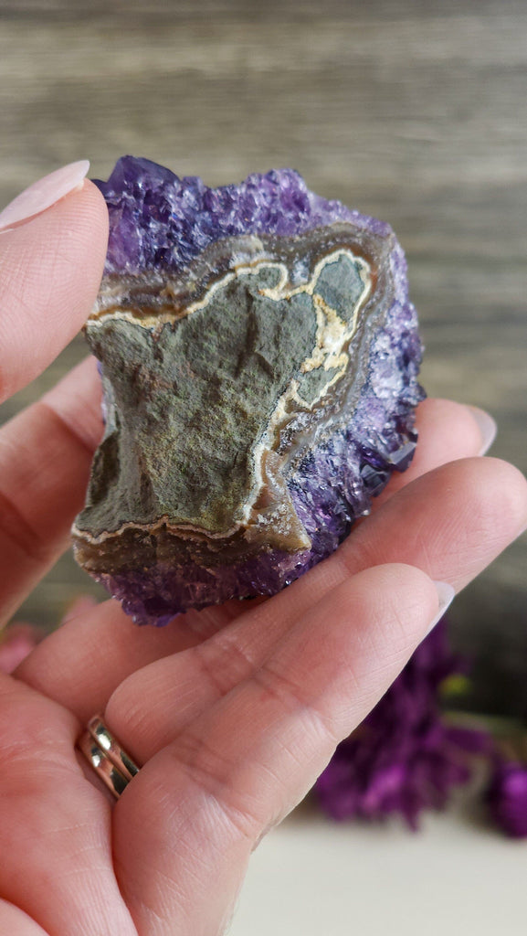 Crystals, Stones, & Gems Gorgeous High Quality Amethyst Cluster Deep Purple Amethyst Crystal