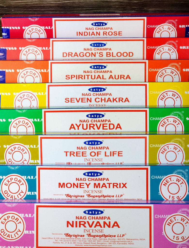 gift set Incense Sticks Gift Set | Smoke Cleansing Gift | Nag Champa Self Care Gift Set | Spiritual Gift Box