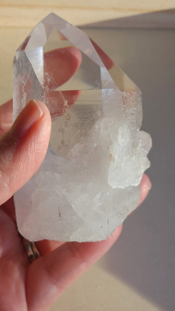 Incredible High Quality Water Clear Quartz Crystal Penetrator Tower