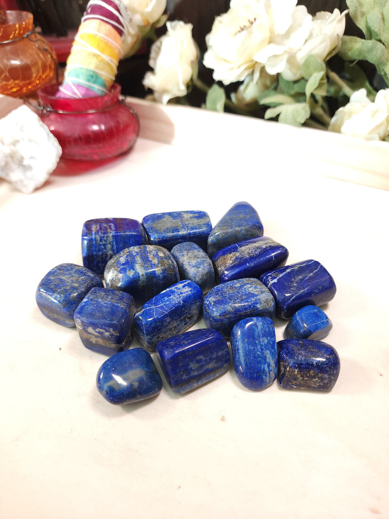 Crystals, Stones, & Gems Lapis Lazuli Tumbled Stones