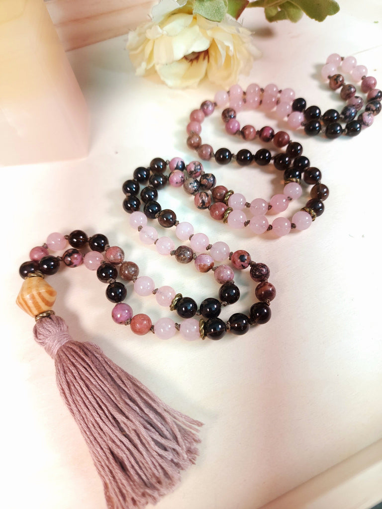 Crystals, Stones, & Gems Mala Beads Wholeheartedness Prayer Beads