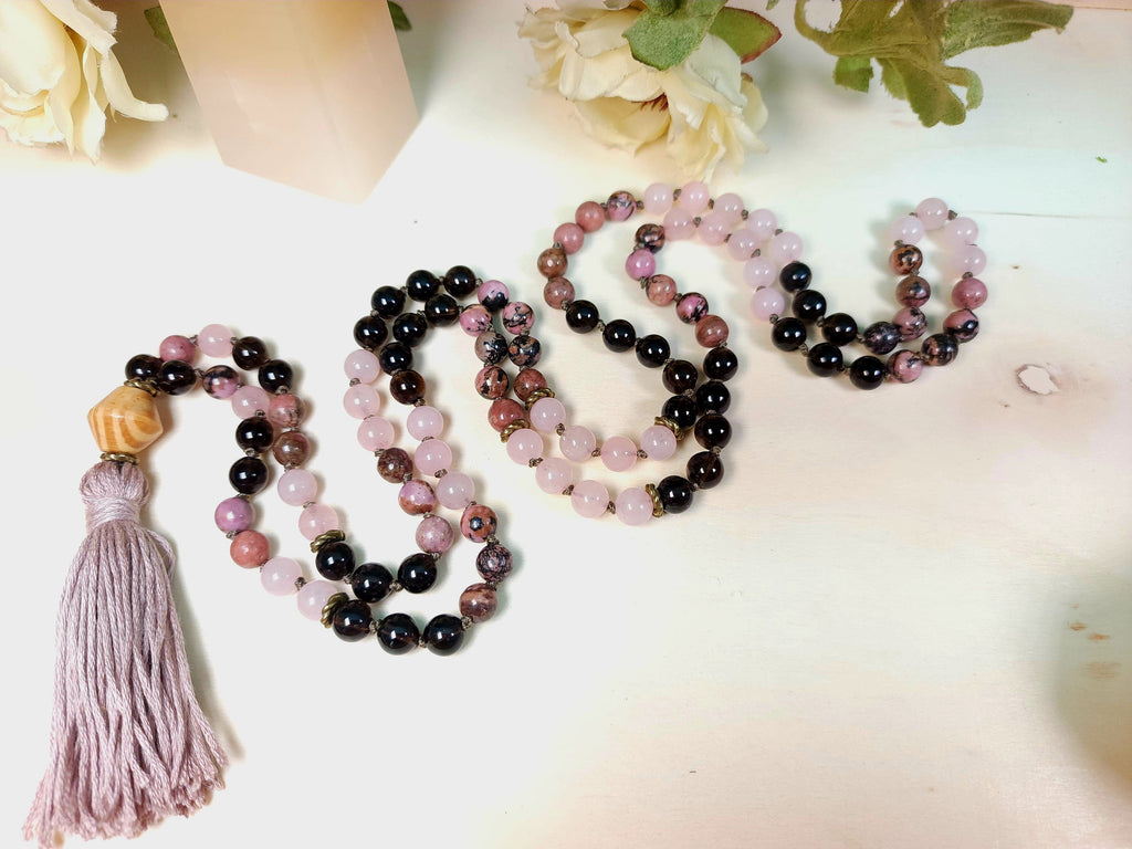 Crystals, Stones, & Gems Mala Beads Wholeheartedness Prayer Beads