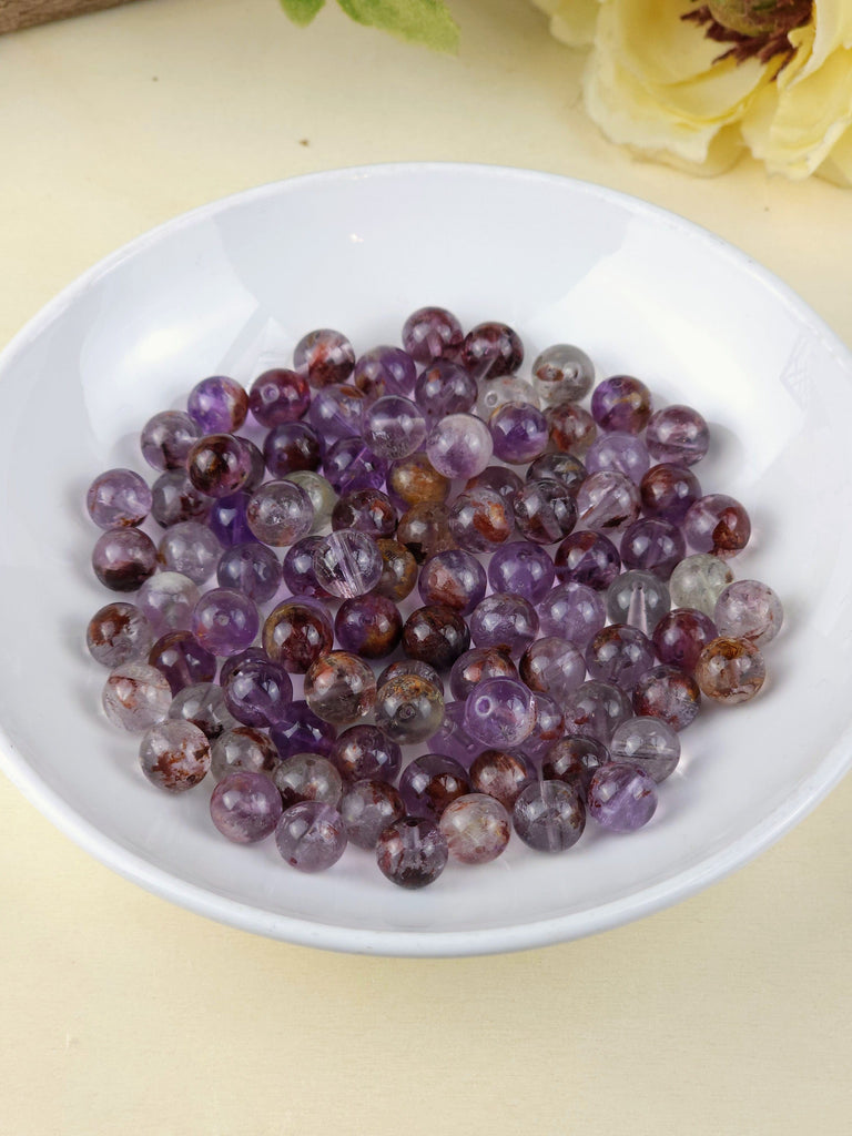 Mala Natural Gemstone Beads for Jewelry Making 8mm