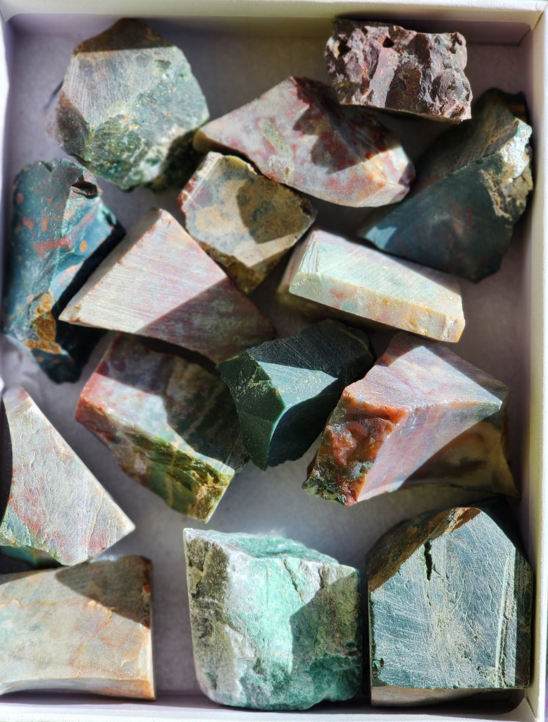 Crystals, Stones, & Gems Ocean Jasper Raw Crystal Stones