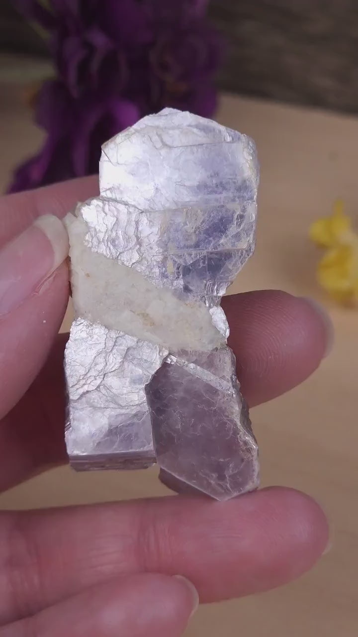 Gorgeous Purple Mica Natural Unpolished Lepidolite