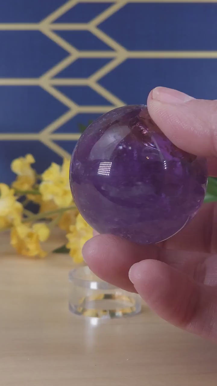 Stunning High Quality Natural Ametrine Sphere