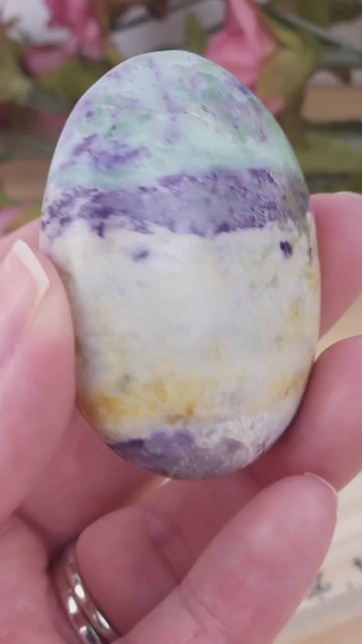 Gorgeous Rare Bolivianite Palm Stone - New Find!