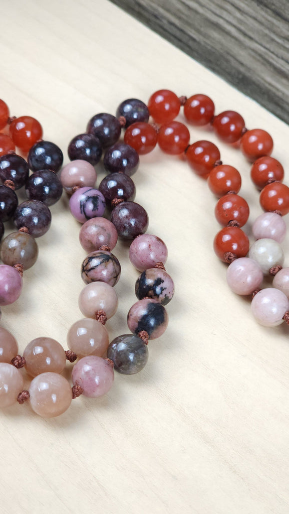 Stimulating Crystal Prayer Beads for Sexual Energy and Intimacy