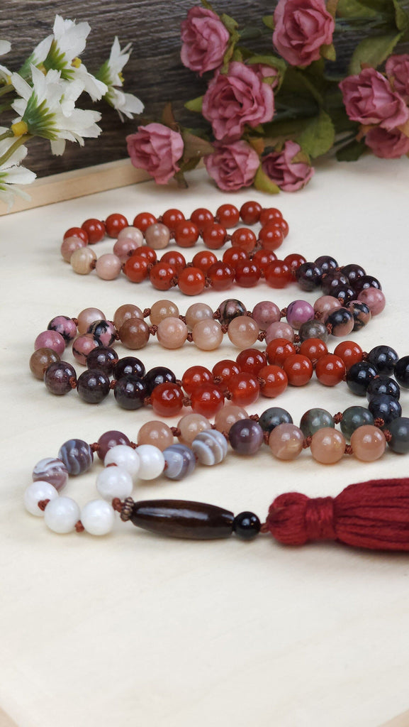 Stimulating Crystal Prayer Beads for Sexual Energy and Intimacy