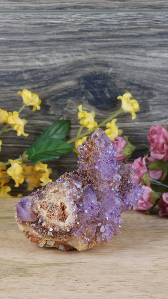Crystals, Stones, & Gems Stunning High Quality Amethyst Crystal Spirit Quartz Fairy Quartz Cactus Quartz
