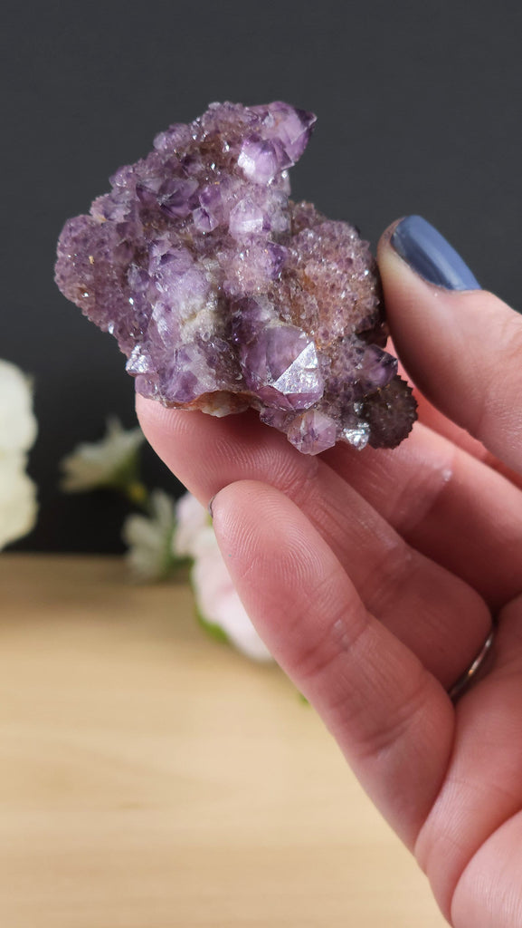 Stunning High Quality Amethyst Crystal Spirit Quartz Fairy Quartz Cactus Quartz