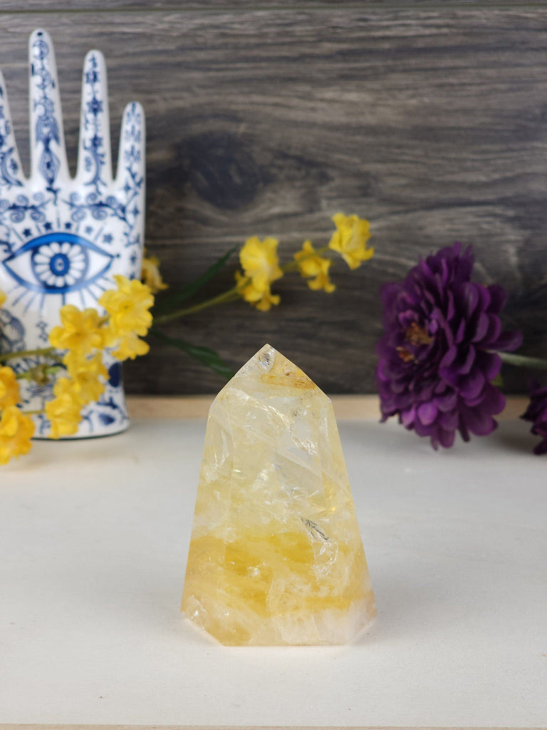 Crystals, Stones, & Gems Stunning High Quality Golden Healer Quartz Freeform Crystal Tower from Brazil Crystals for Manifestation 2