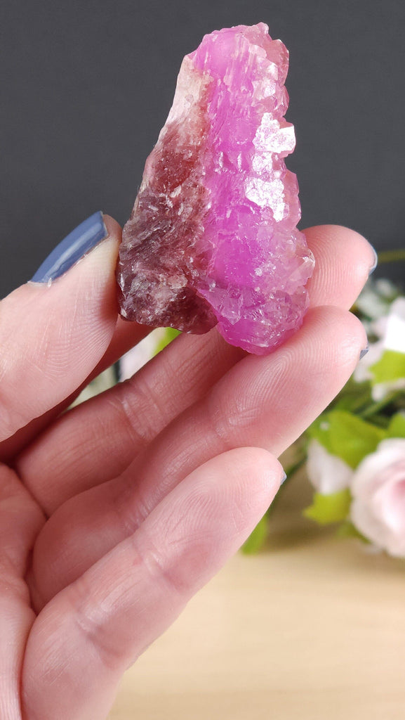 Stunning Vibrant Pink Cobalto Calcite Crystal Specimen