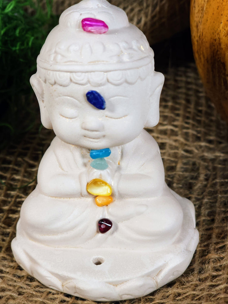 Chakra Buddha Statue Incense Holder