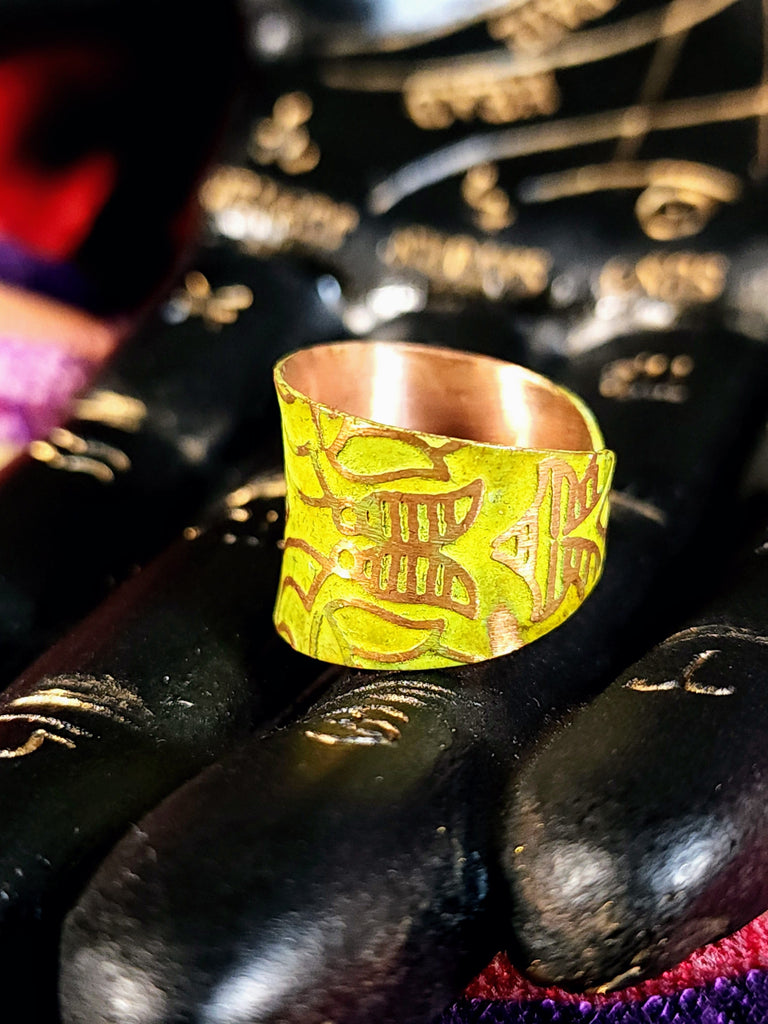 Rings Copper Patina Rings
