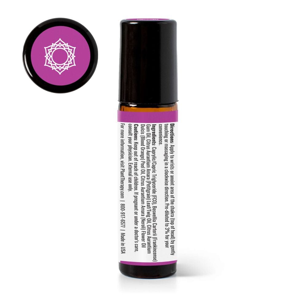 Crown Chakra Essential Oil Blend- Pre-diluted Roll-on