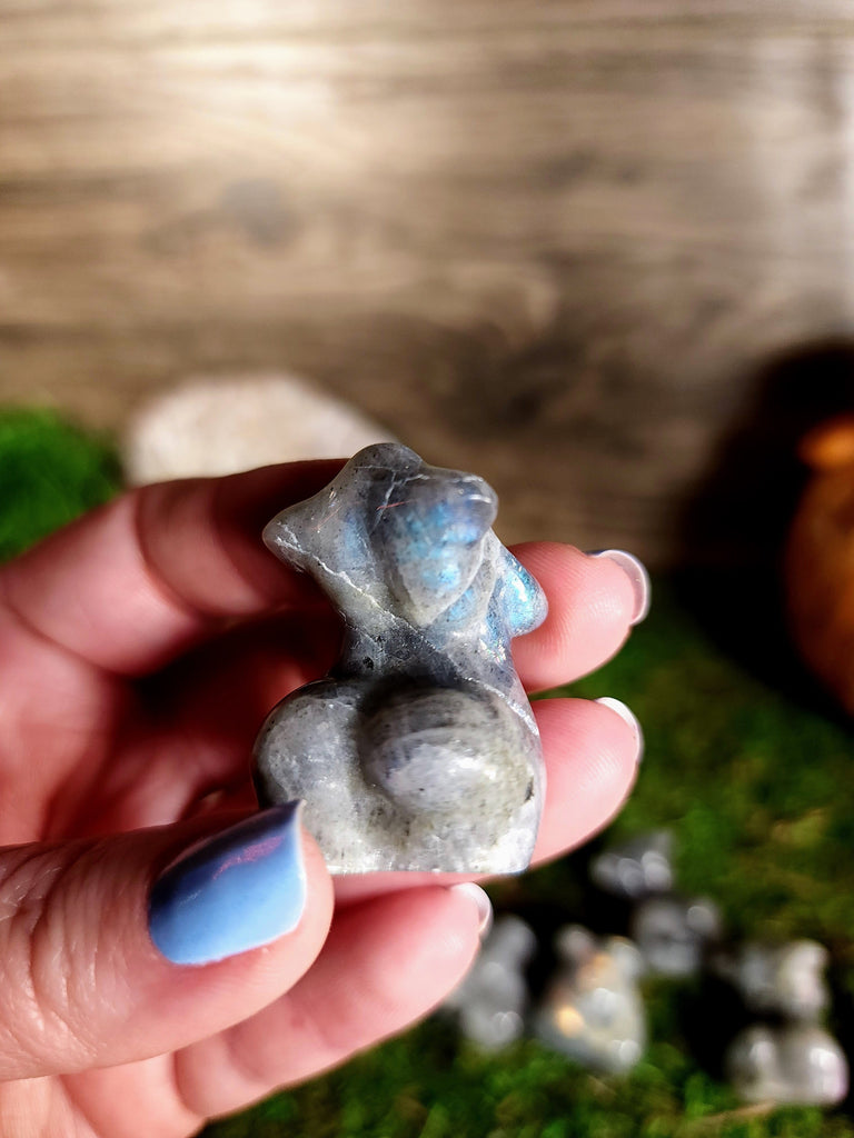 Crystals, Stones, & Gems Copy of Polychrome Pregnant Goddess Fertility Carved Stone