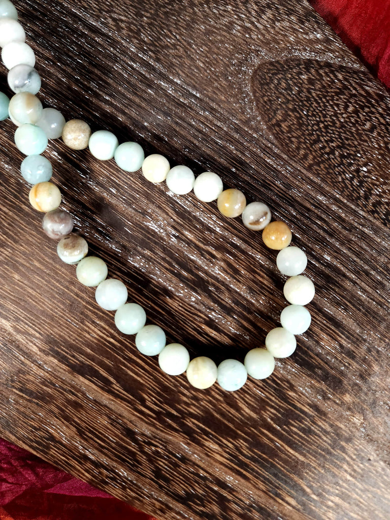 Mala Natural Gemstone Beads for Jewelry Making 8mm