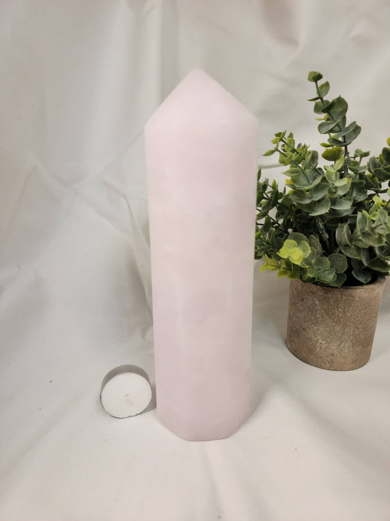 Pink Mangano Calcite Crystals for Peace and Calm