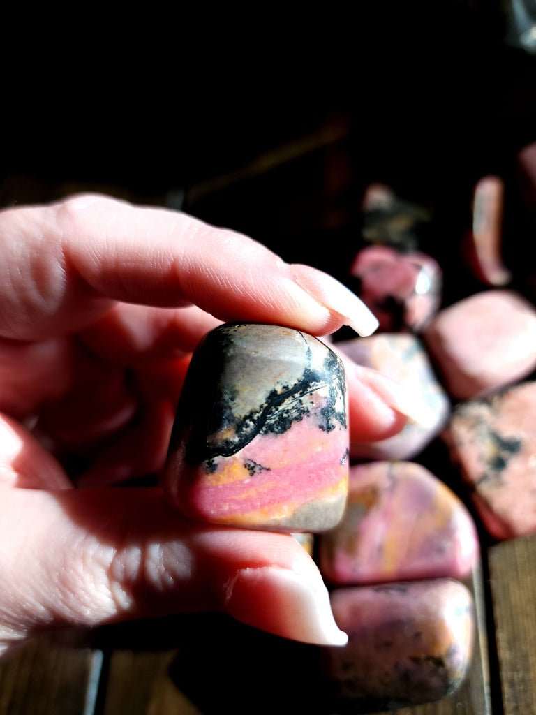 Crystals, Stones, & Gems Rhodonite Tumbles