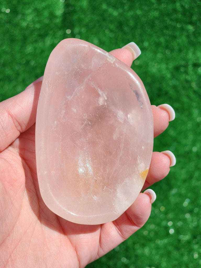 Crystals, Stones, & Gems Rose Quartz Bowls - Spiritual Wedding Gift