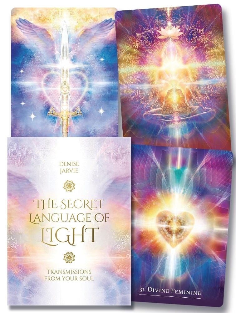 one tarot card The Secret Language of Light Oracle