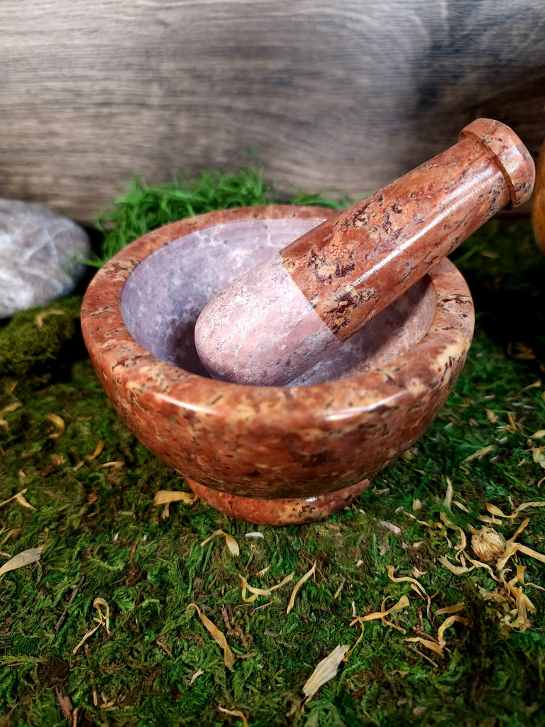 Mortar & Pestle Witch's Kitchen Soap Stone Mortar & Pestle | Molcajete